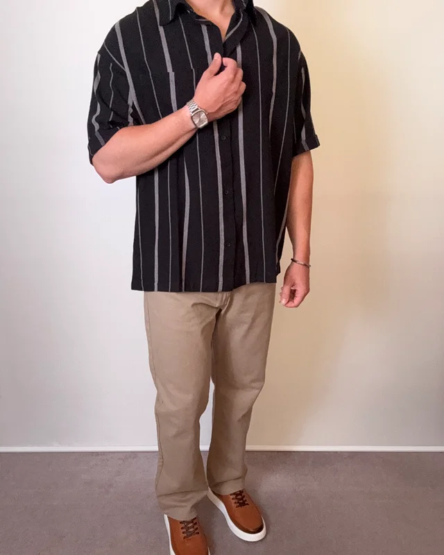 پیراهن راه راه GJ