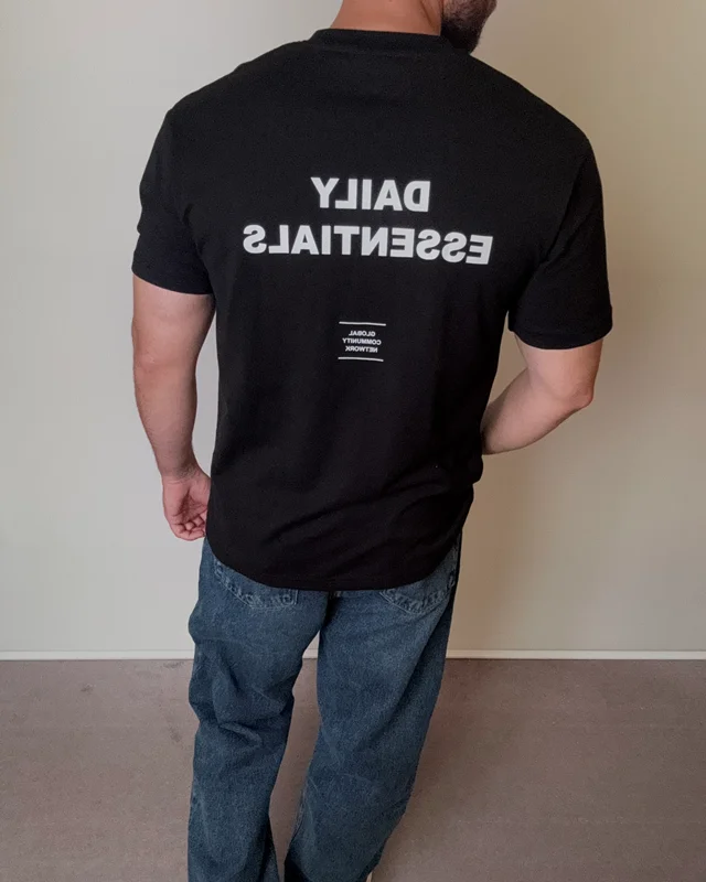 تیشرت مشکی Smog