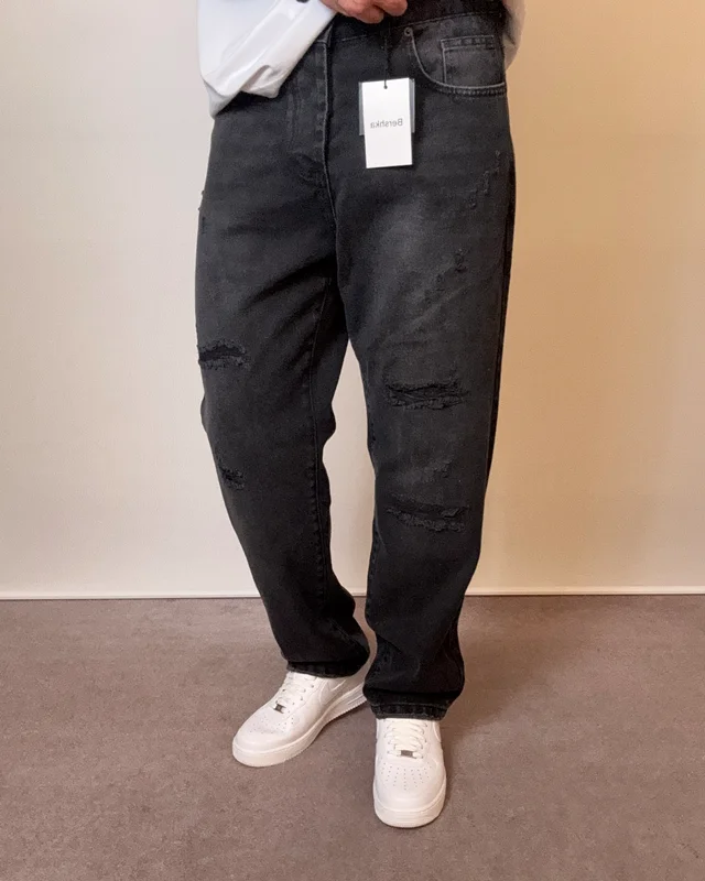 شلوار زاپ بسته bershka