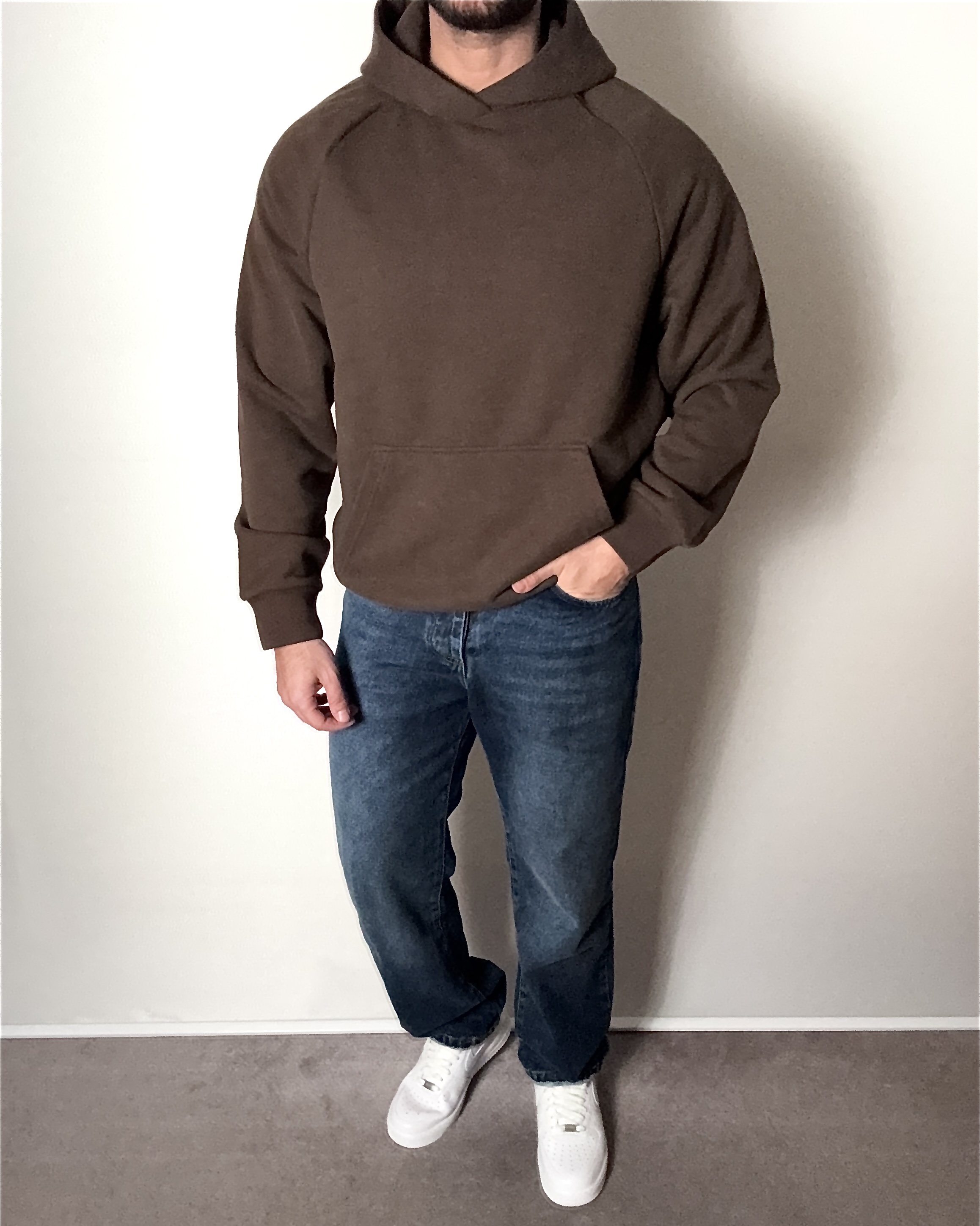 هودی سه نخ موکا lane seven