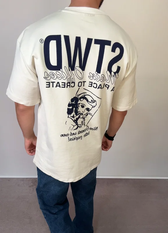 تیشرت STWD کرم