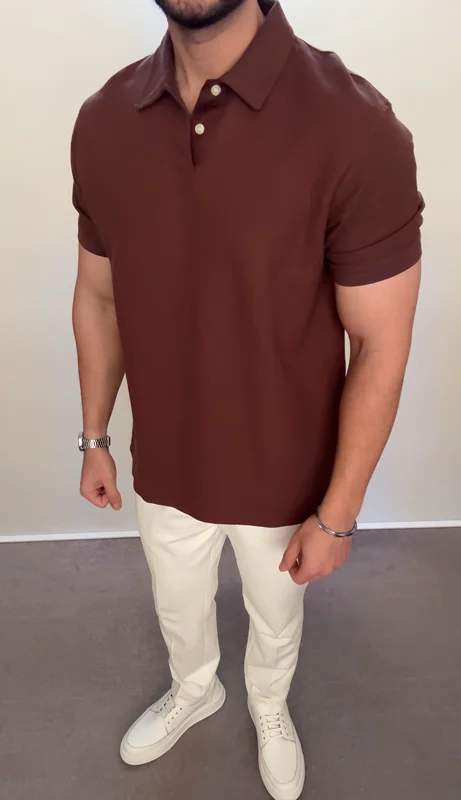 تیشرت بیسکوییتی شکلاتی