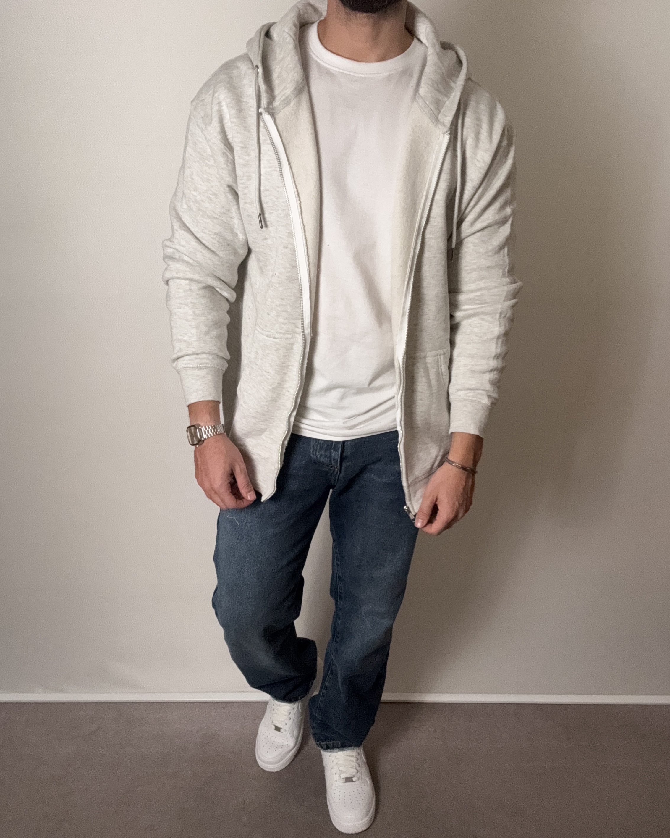 سوییشرت طوسی روشن Lone Rock